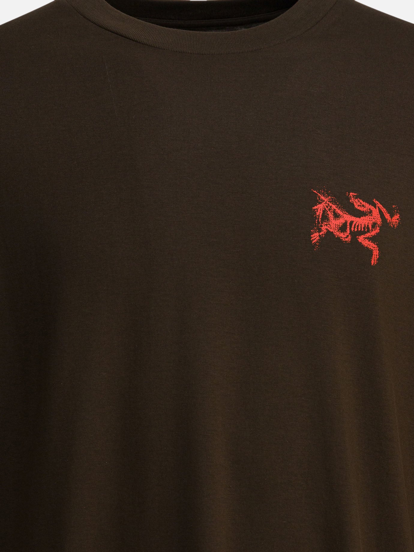 Crewneck t-shirts Logo  Brown - Arc'teryx Men | PDP | VIETTI Online Store | thumbnail_3