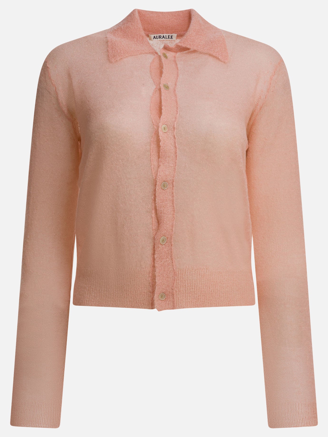 Cardigans Solid colour  Pink - Auralee Women | PDP | VIETTI Online Store | Zoom-Modal
