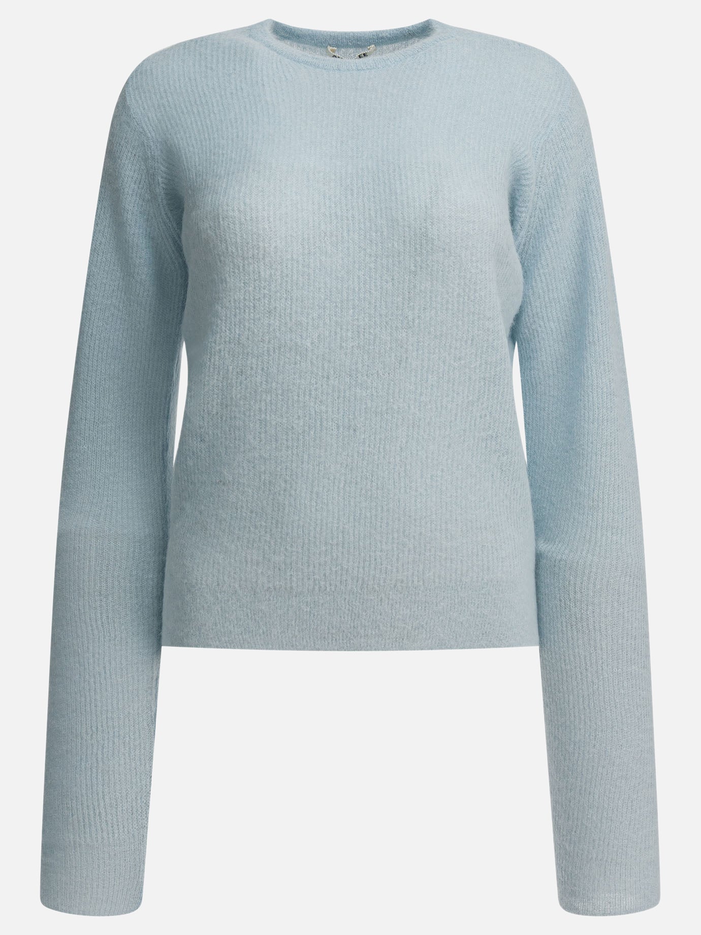 Crewneck sweaters Solid colour  Light blue - Auralee Women | PDP | VIETTI Online Store | Zoom-Modal
