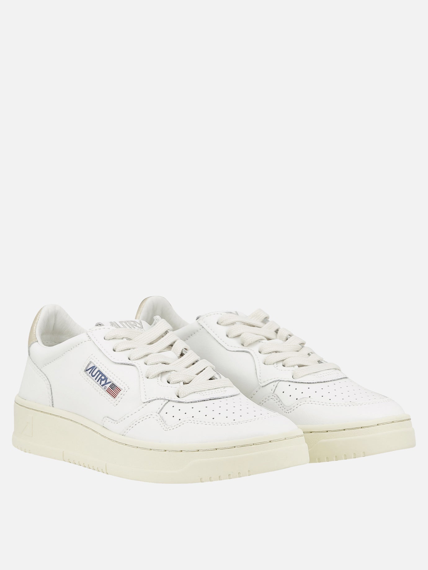 Low top sneakers 100% cow leather - 100% rubber  White - Autry Women | PDP | VIETTI Online Store | thumbnail_2