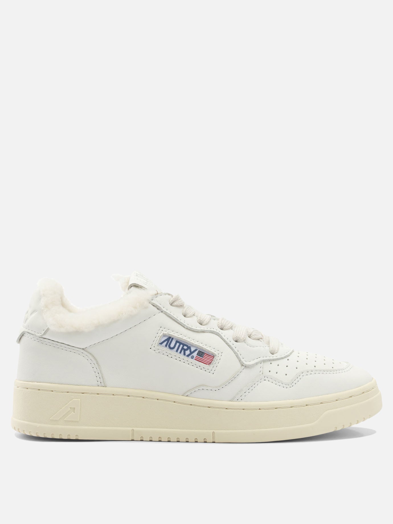 Low top sneakers 100% cow leather - 100% rubber  White - Autry Women | PDP | VIETTI Online Store | Zoom-Modal
