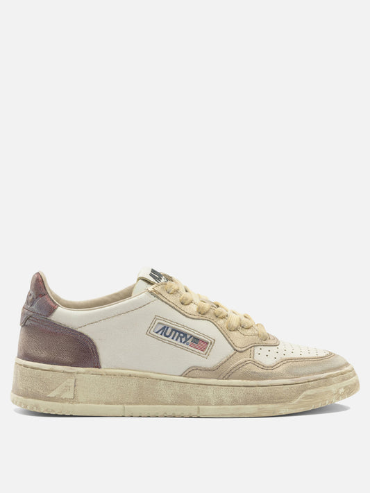 Low top sneakers 100% synthetic leather - 100% rubber  White - Autry Women | PDP | VIETTI Online Store 
