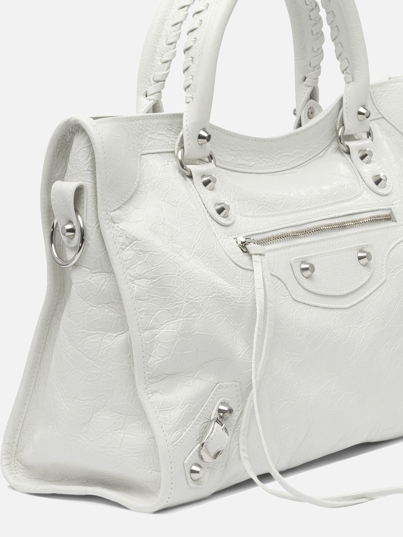 Medium bags 100% lamb leather  White - Balenciaga Women | PDP | VIETTI Online Store | Zoom-Modal_4
