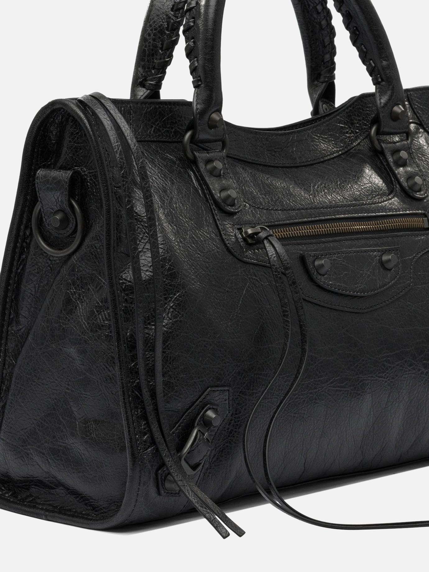 Medium bags 100% lamb leather  Black - Balenciaga Women | PDP | VIETTI Online Store | thumbnail_4