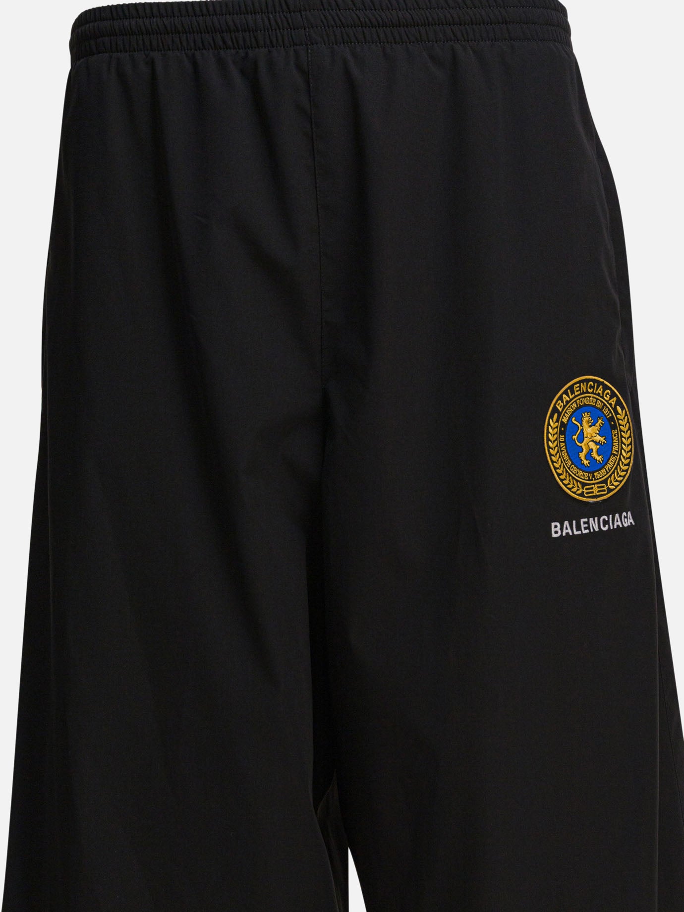 Sport trousers Logo  Black - Balenciaga Men | PDP | VIETTI Online Store | Zoom-Modal_3

