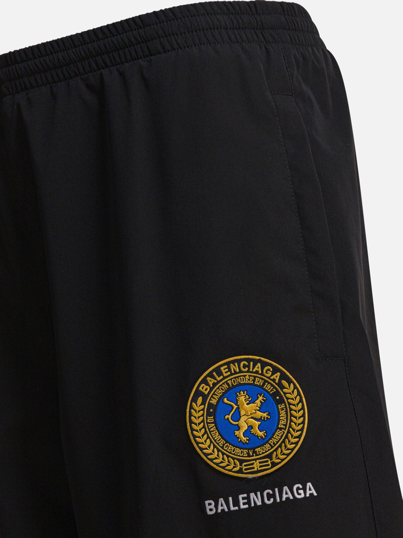 Sport trousers Logo  Black - Balenciaga Men | PDP | VIETTI Online Store | thumbnail_4