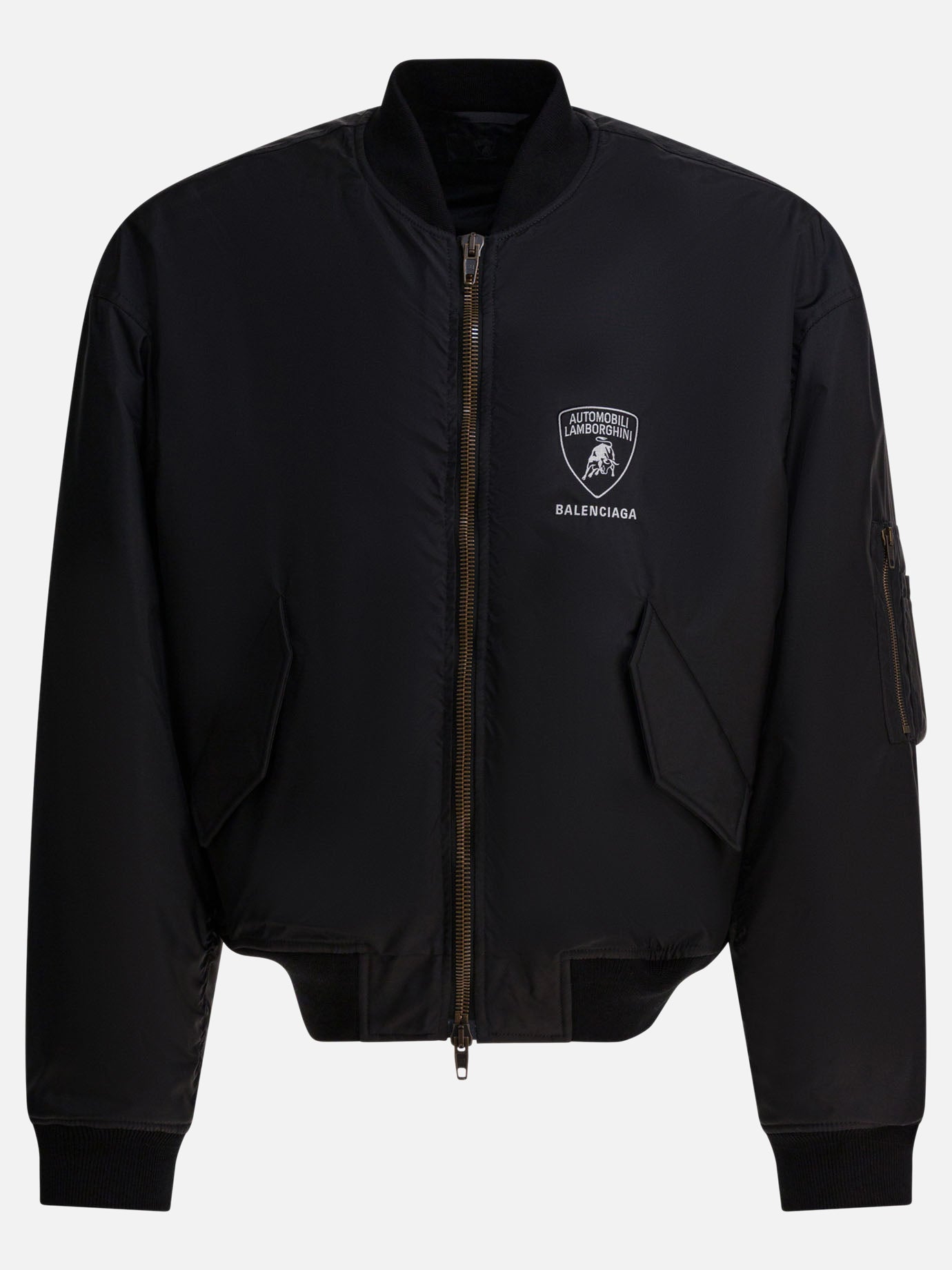Bomber jackets Logo  Black - Balenciaga Men | PDP | VIETTI Online Store | thumbnail