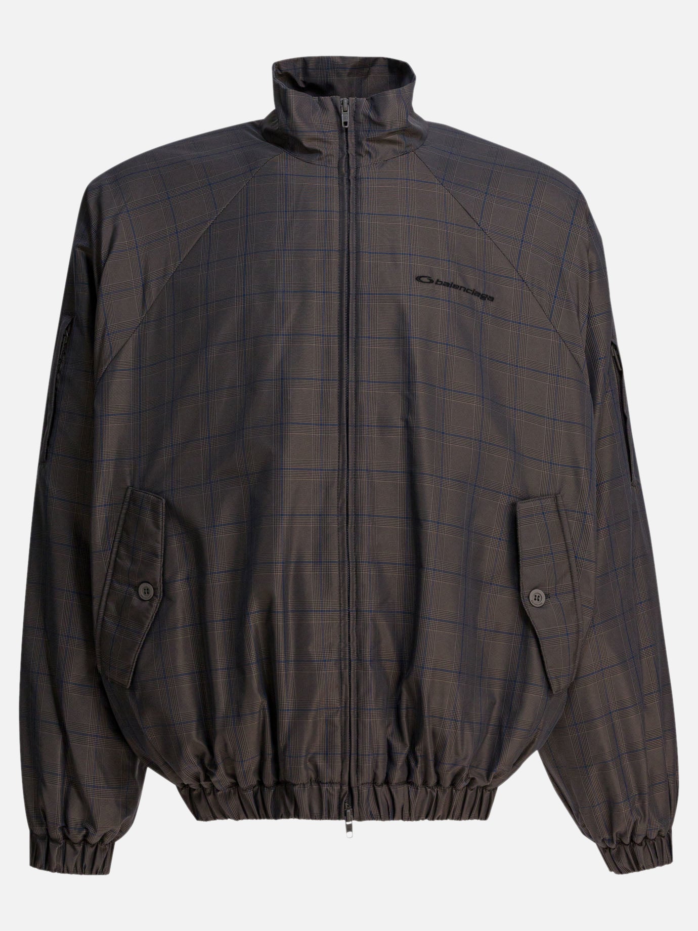 Quilted & Utility Jackets Check  Grey - Balenciaga Men | PDP | VIETTI Online Store | Zoom-Modal
