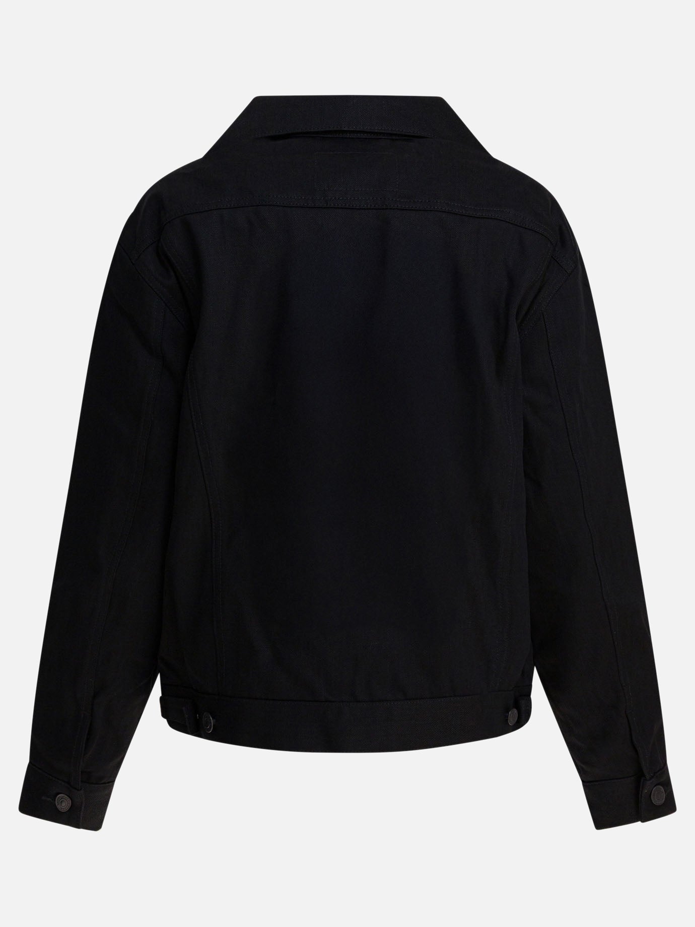 Denim jackets Solid colour  Black - Balenciaga Women | PDP | VIETTI Online Store | thumbnail_2