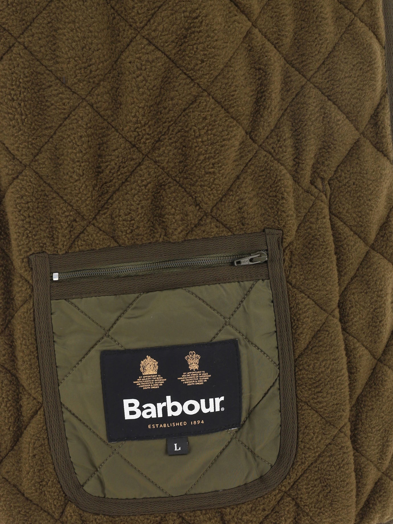 Vest jackets Solid colour  Green - Barbour Men | PDP | VIETTI Online Store | Zoom-Modal_6
