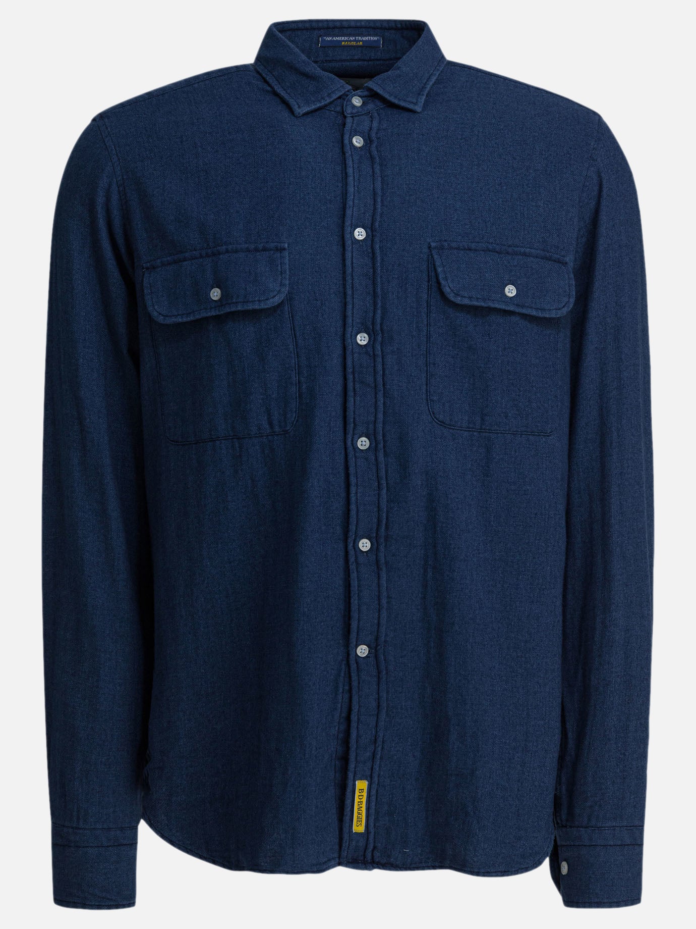 Casual shirts Solid colour  Blue - BD BAGGIES Men | PDP | VIETTI Online Store | Zoom-Modal
