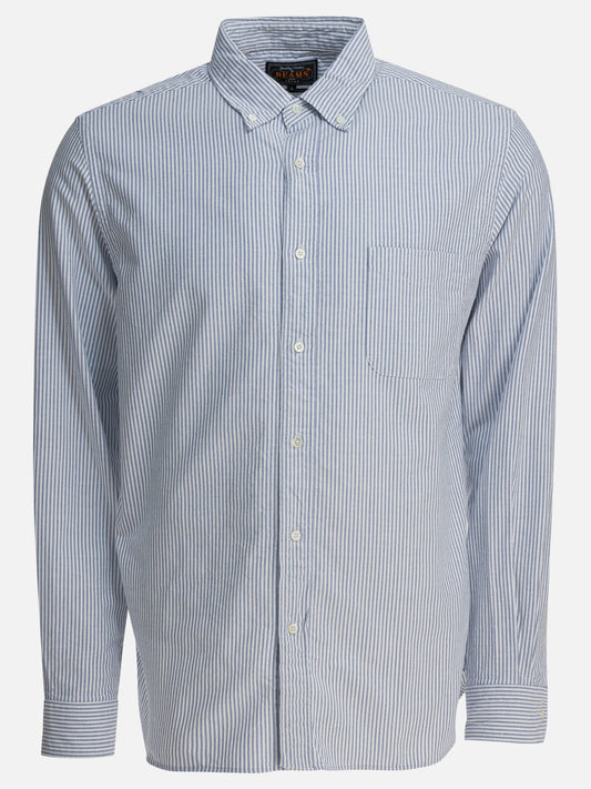 Casual shirts Striped  Blue - Beams Plus Men | PLP | VIETTI Online Store 
