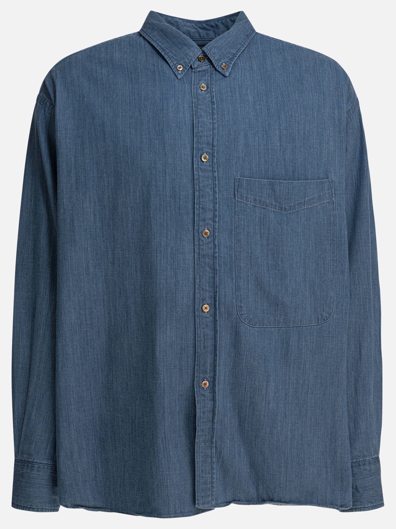 Casual shirts Solid colour  Light blue - Beams Plus Men | PDP | VIETTI Online Store | thumbnail