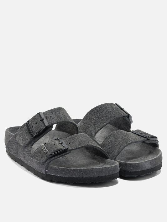 Flat sandals 100% leather  Grey - Birkenstock Women | PLP | VIETTI Online Store | 2
