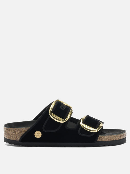 Flat sandals 100% leather  Black - Birkenstock Women | PLP | VIETTI Online Store 
