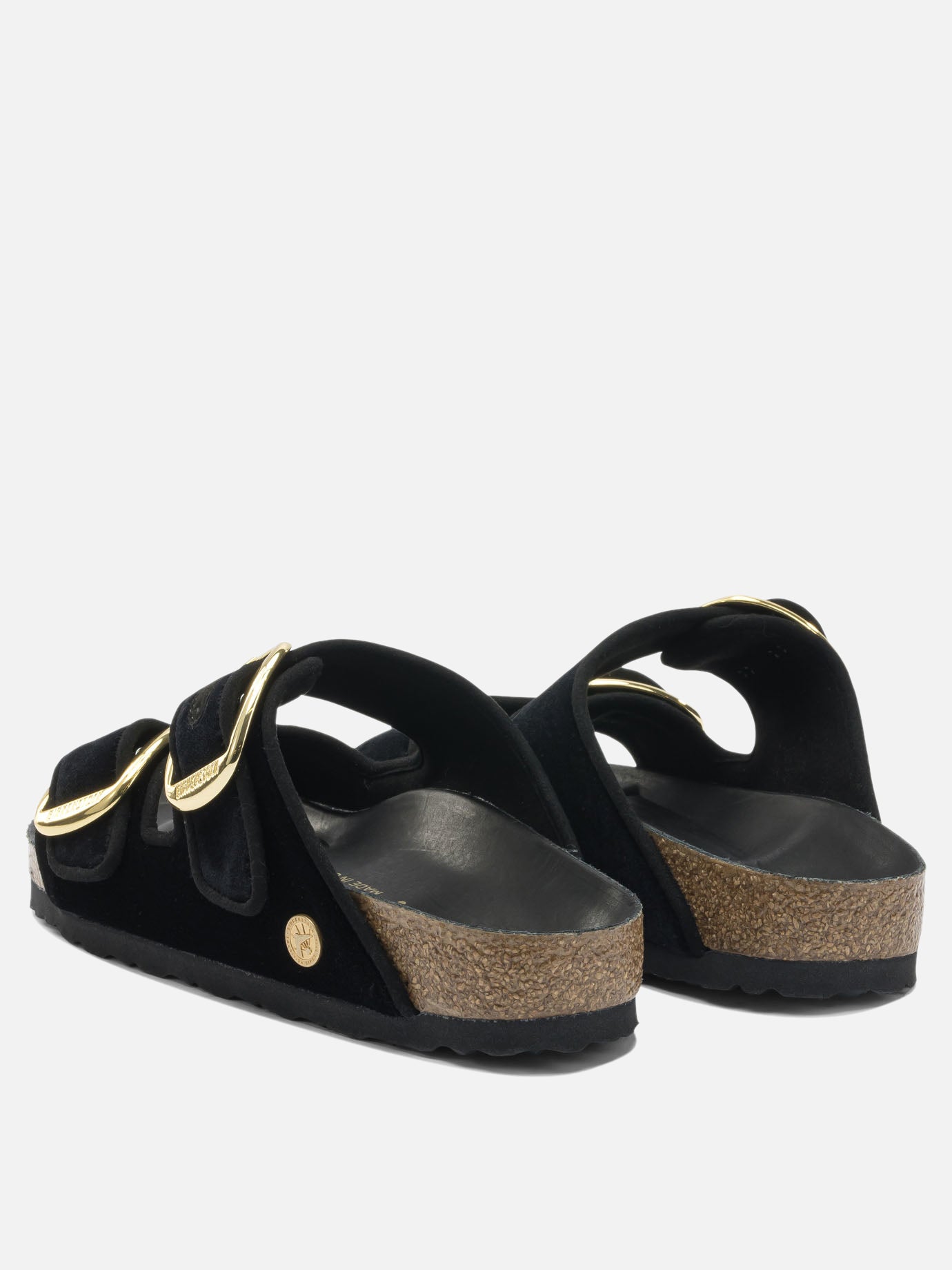Flat sandals 100% leather  Black - Birkenstock Women | PDP | VIETTI Online Store | thumbnail_4