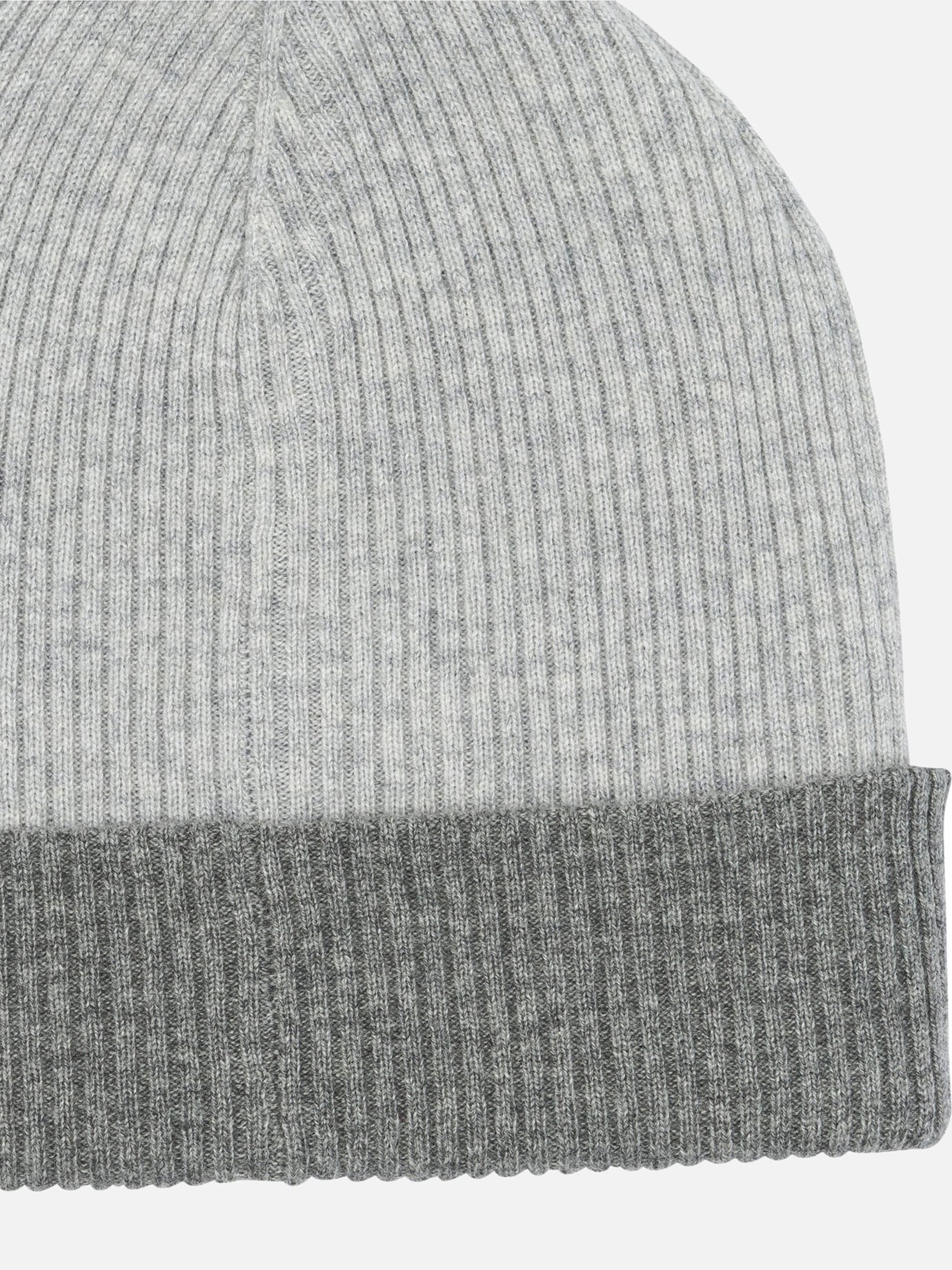 Beanies 100% cashmere  Grey - Brunello Cucinelli Men | PDP | VIETTI Online Store | thumbnail_3