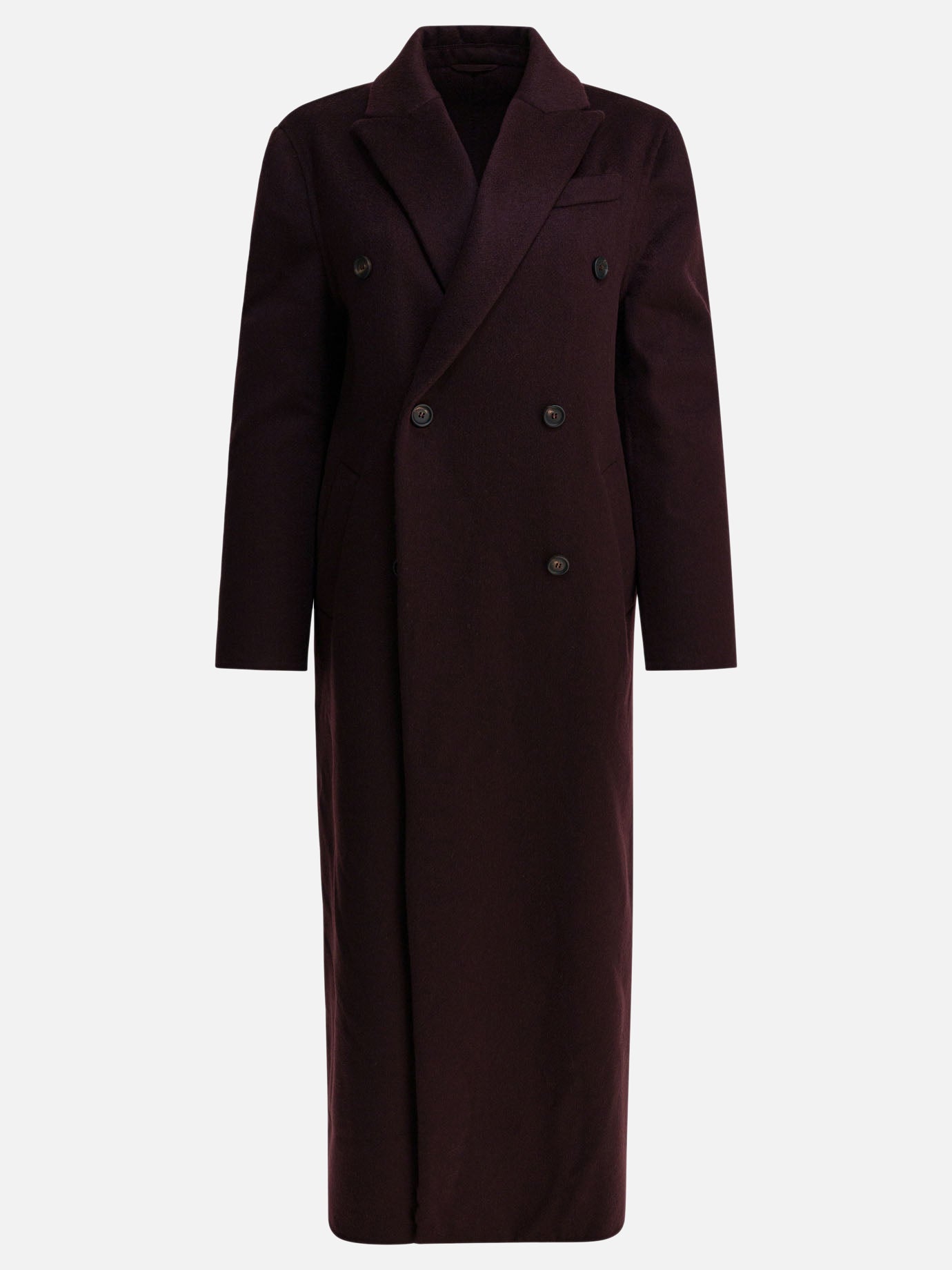 Long coats Solid colour  Red - Brunello Cucinelli Women | PDP | VIETTI Online Store | Zoom-Modal
