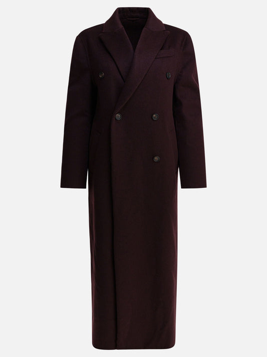 Long coats Solid colour  Red - Brunello Cucinelli Women | PLP | VIETTI Online Store 
