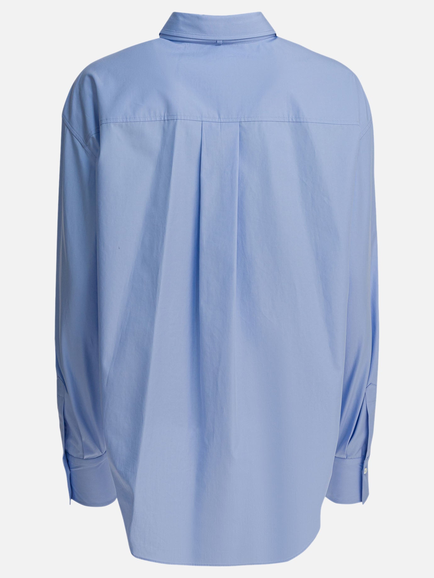 Casual shirts Solid colour  Light blue - Brunello Cucinelli Women | PDP | VIETTI Online Store | Zoom-Modal_2
