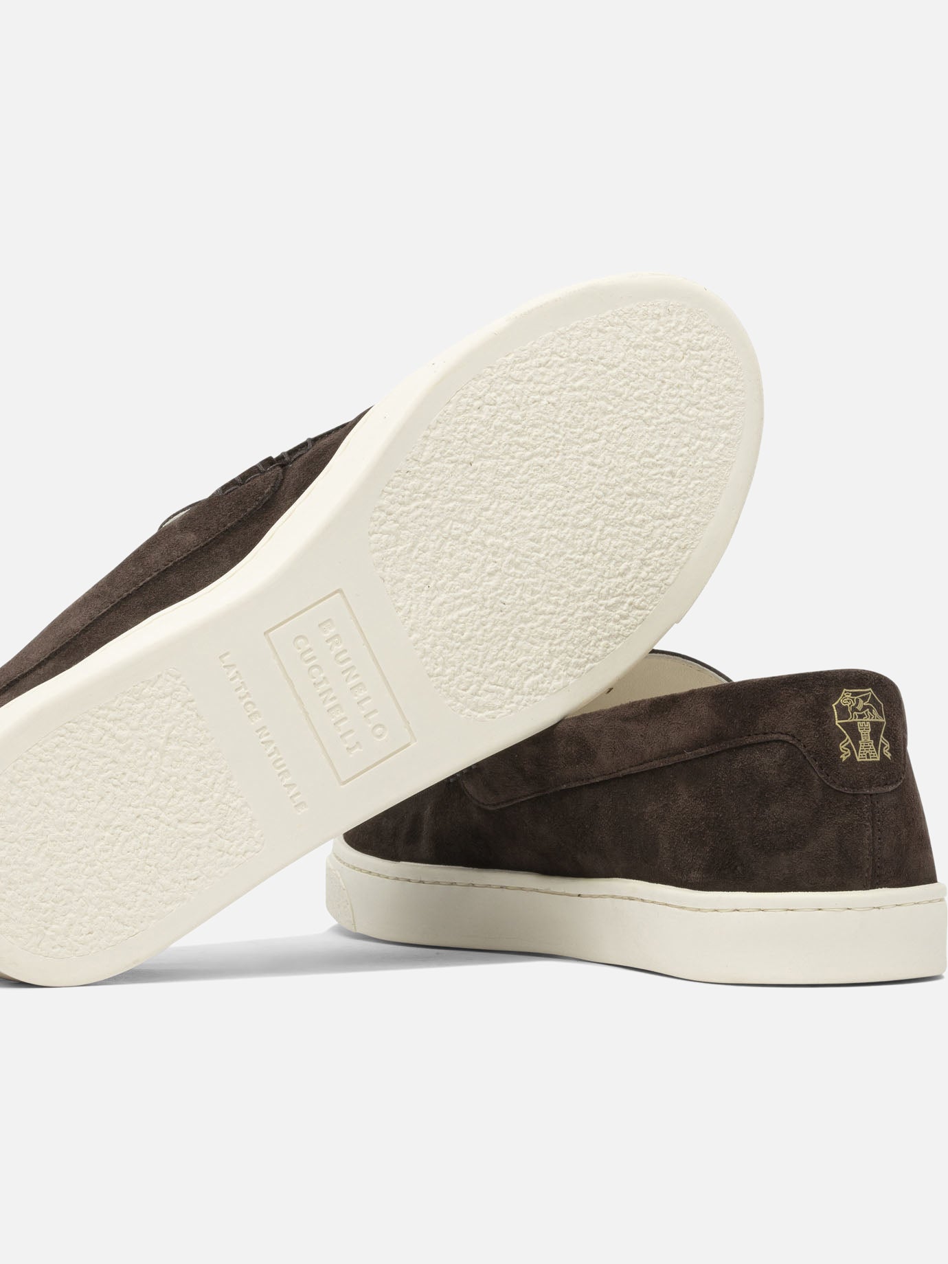 Loafers 100% suede - 100% rubber  Brown - Brunello Cucinelli Men | PDP | VIETTI Online Store | Zoom-Modal_5
