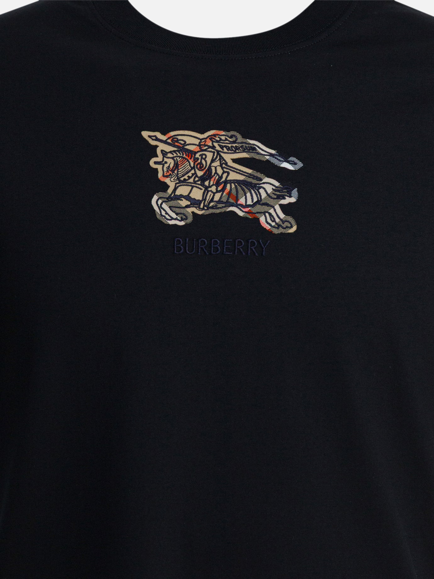 Round neck t-shirts Logo  Black - Burberry Men | PDP | VIETTI Online Store | Zoom-Modal_3
