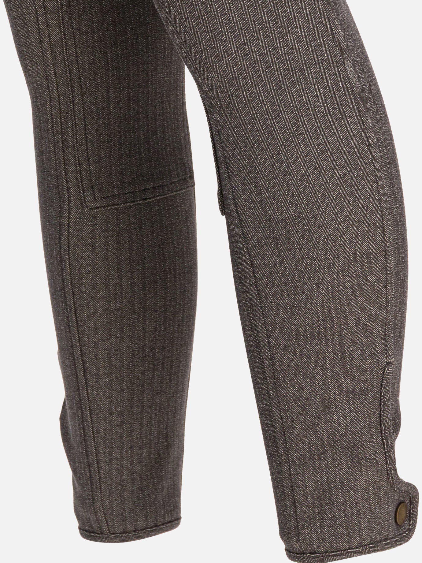 Leisure trousers Herringbone  Brown - Burberry Women | PDP | VIETTI Online Store | thumbnail_4