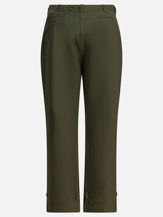 Cargo & parachute trousers Solid colour  Green - Buzz Rickson's Men | VIETTI Online Store | 2
