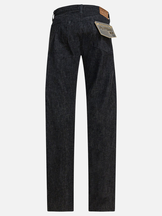 Straight-leg jeans Solid colour  Black - Buzz Rickson's Men | PDP | VIETTI Online Store | 2
