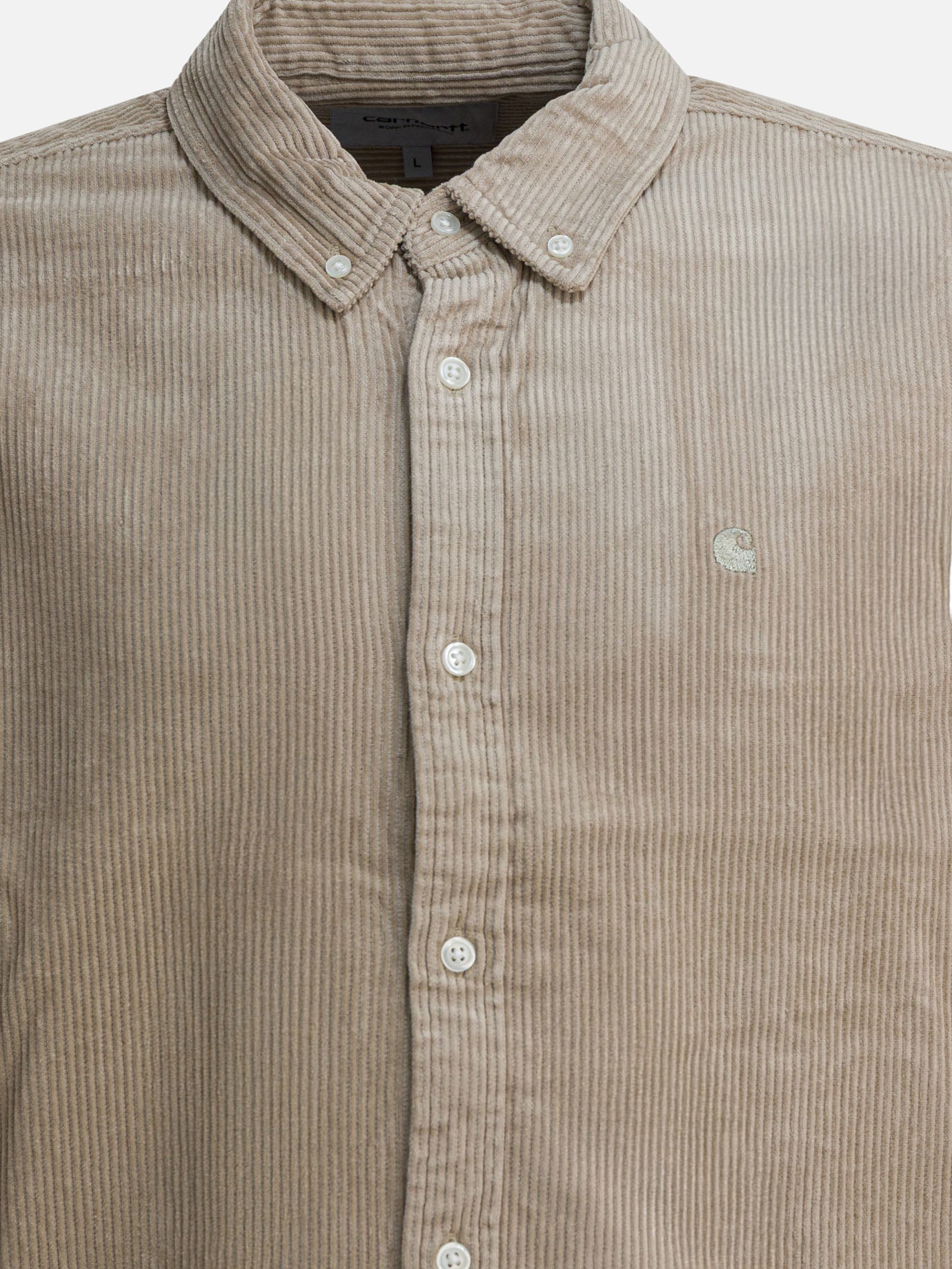 Casual shirts Solid colour  Beige - Carhartt WIP Men | PDP | VIETTI Online Store | thumbnail_3
