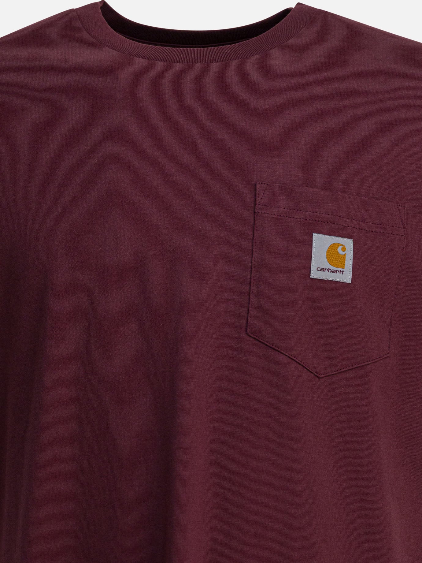 Crewneck t-shirts Logo  Bordeaux - Carhartt WIP Men | PDP | VIETTI Online Store | Zoom-Modal_3
