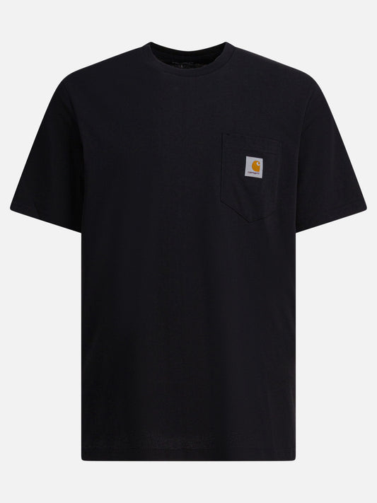 Crewneck t-shirts Logo  Black - Carhartt WIP Men | PLP | VIETTI Online Store 
