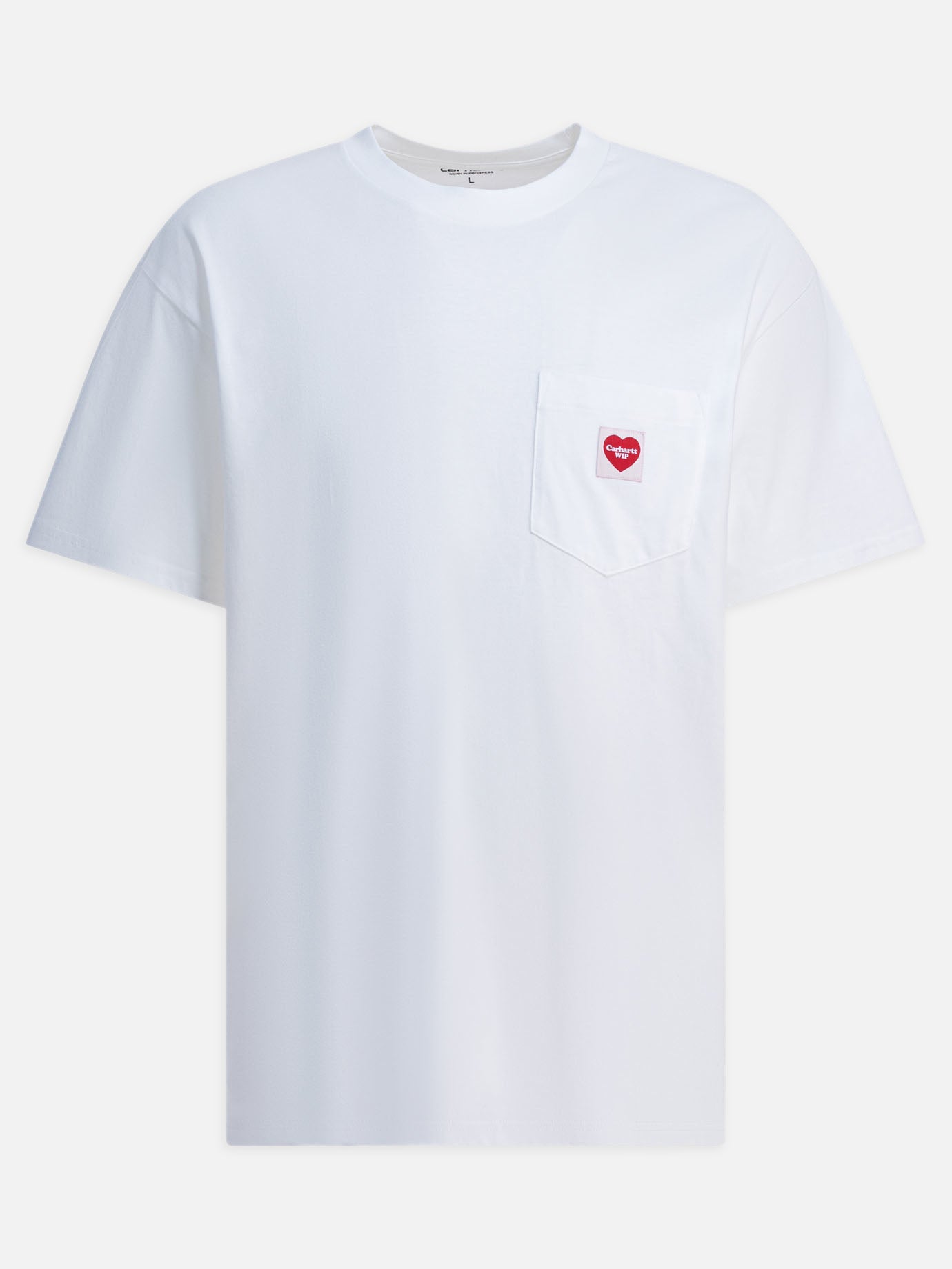 Crewneck t-shirts Solid colour  White - Carhartt WIP Men | PDP | VIETTI Online Store | Zoom-Modal
