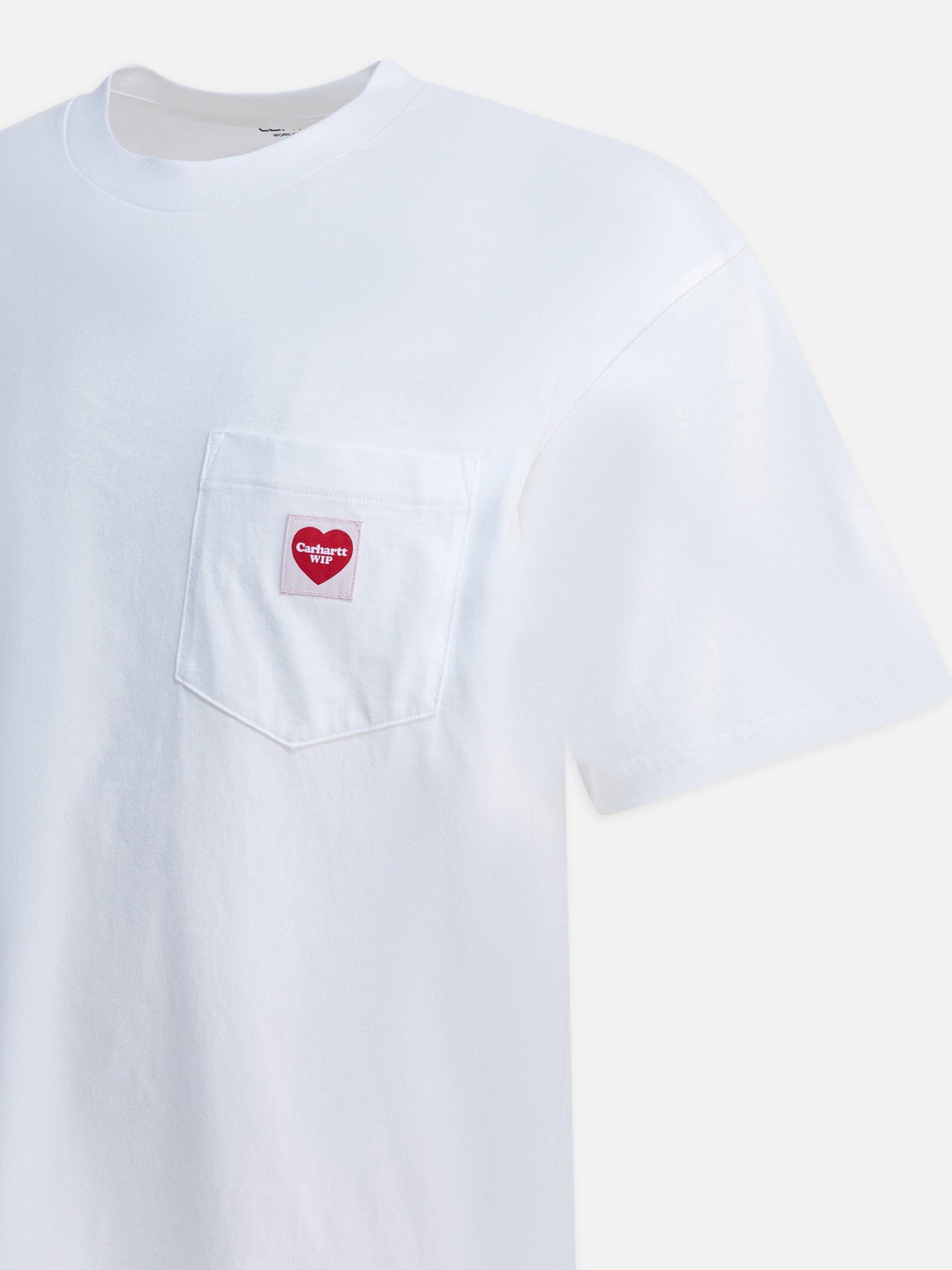 Crewneck t-shirts Solid colour  White - Carhartt WIP Men | PDP | VIETTI Online Store | Zoom-Modal_4
