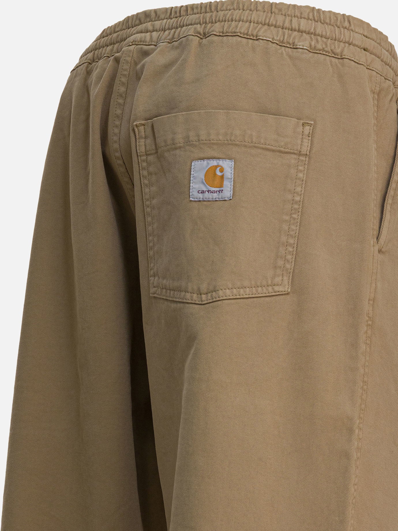 Leisure trousers Solid colour  Beige - Carhartt WIP Men | PDP | VIETTI Online Store | thumbnail_4