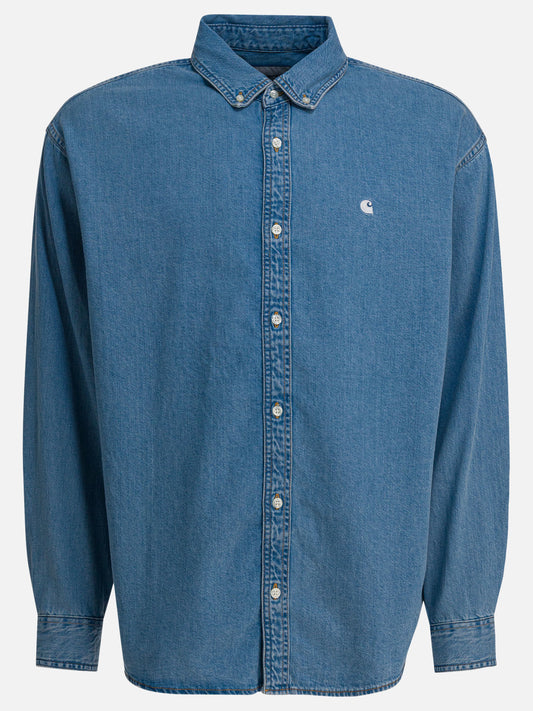 Casual shirts Logo  Blue - Carhartt WIP Men | PLP | VIETTI Online Store 
