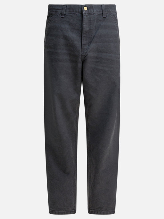 Work pants Solid colour  Grey - Carhartt WIP Men | PLP | VIETTI Online Store 
