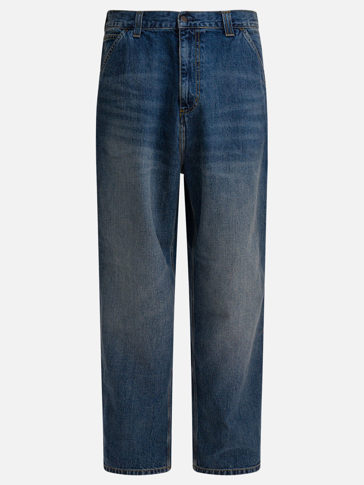 Straight-leg jeans Denim  Blue - Carhartt WIP Men | PDP | VIETTI Online Store | Zoom-Modal
