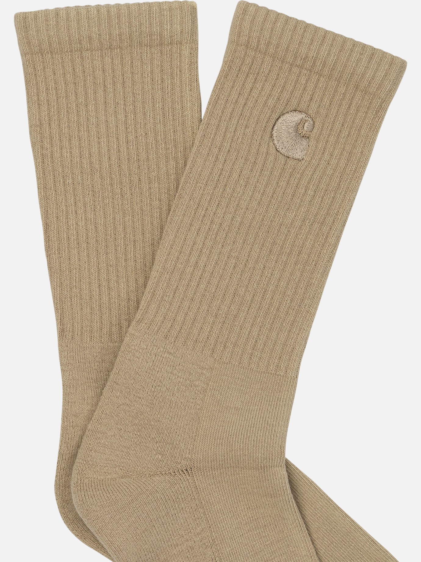 Sport socks Logo  Beige - Carhartt WIP Men | PDP | VIETTI Online Store | Zoom-Modal_2
