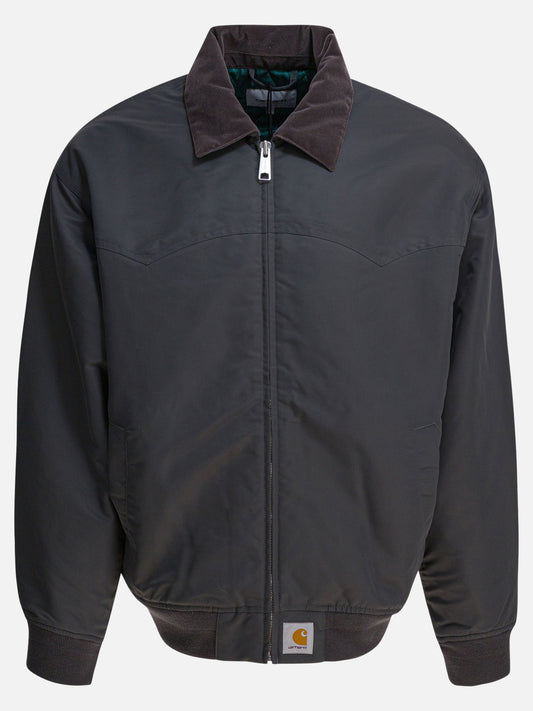 Carhartt WIP "Santa Fe Alumni" Jacket 25955285_S Grey 1