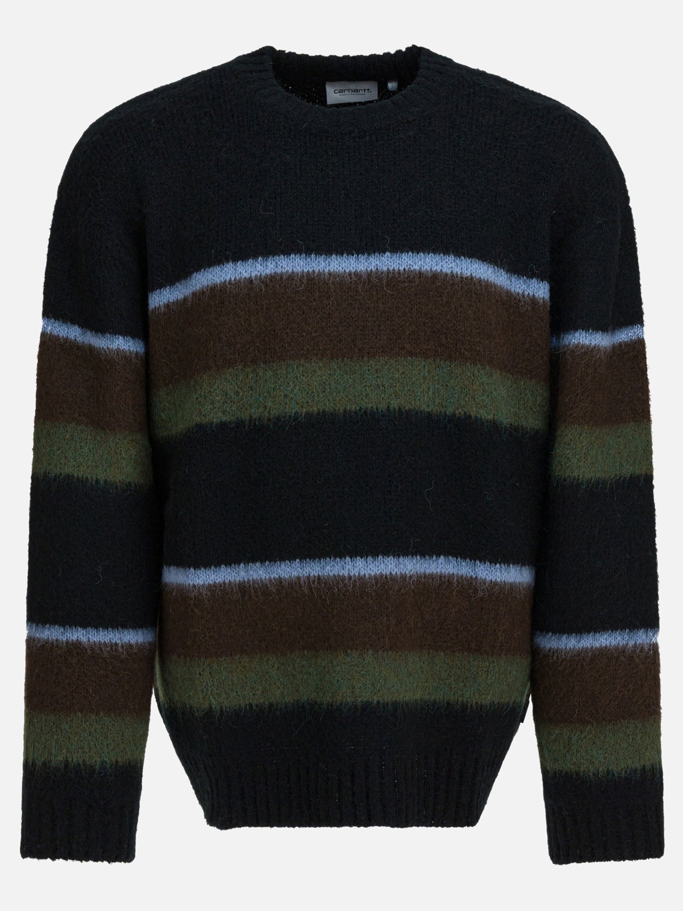 Crewneck sweaters Striped  Black - Carhartt WIP Men | PDP | VIETTI Online Store | Zoom-Modal
