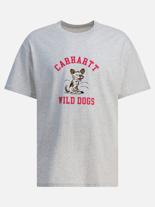 Crewneck t-shirts Print  Grey - Carhartt WIP Men | PLP | VIETTI Online Store 
