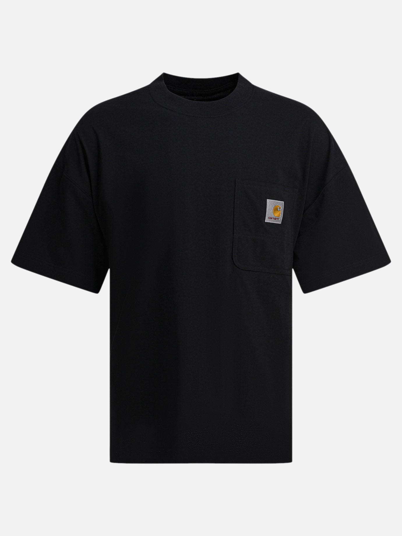 Crewneck t-shirts Logo  Black - Carhartt WIP Men | PDP | VIETTI Online Store | thumbnail