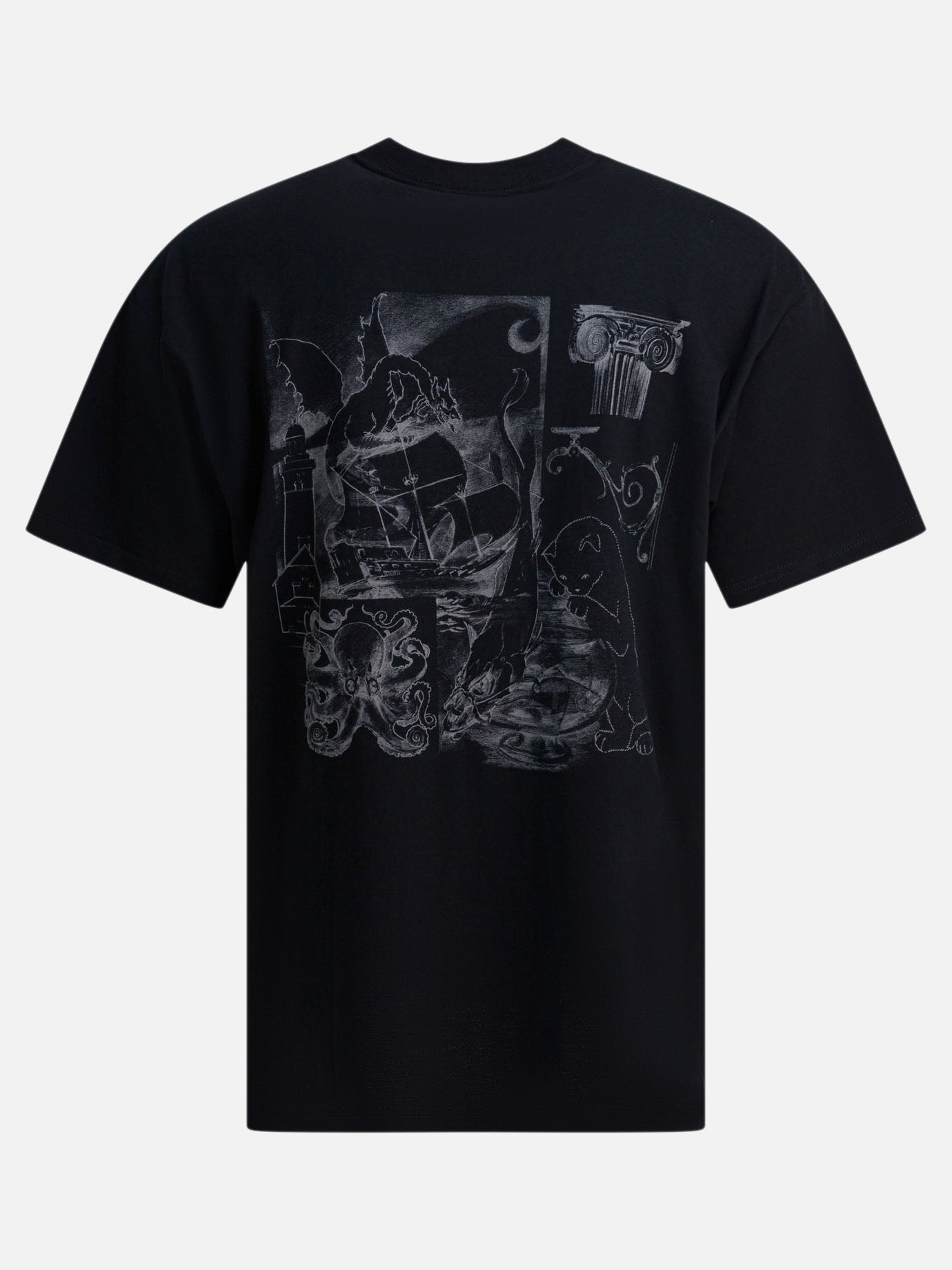 Crewneck t-shirts Print  Black - Carhartt WIP Men | PDP | VIETTI Online Store | Zoom-Modal_2
