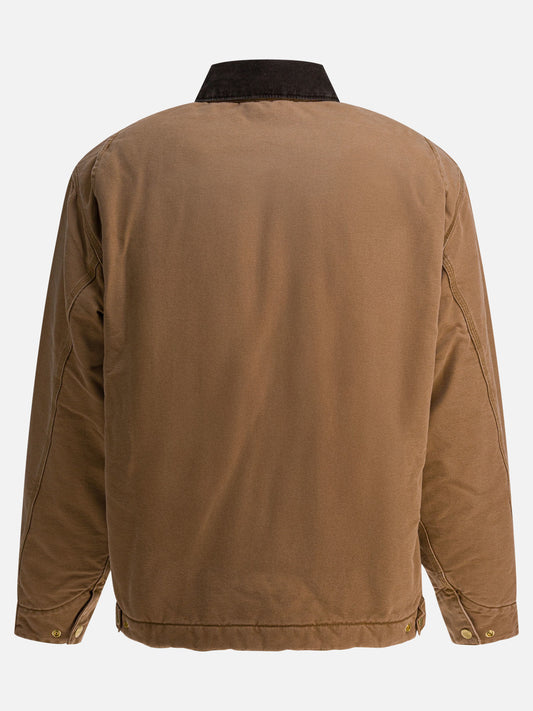 Quilted & Utility Jackets Logo  Brown - Carhartt WIP Men | PLP | VIETTI Online Store | 2
