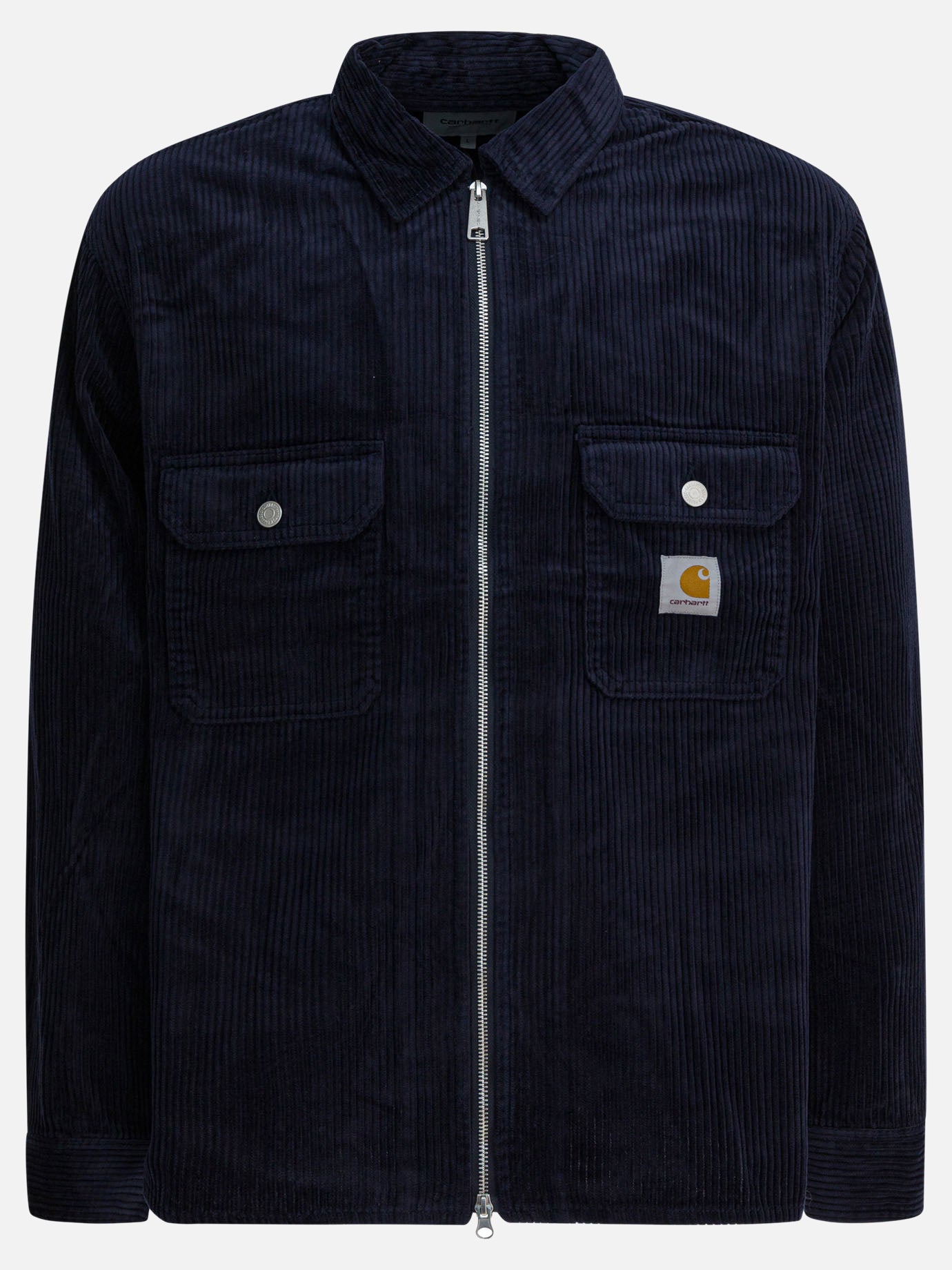 Overshirt jackets Logo  Blue - Carhartt WIP Men | PDP | VIETTI Online Store | thumbnail