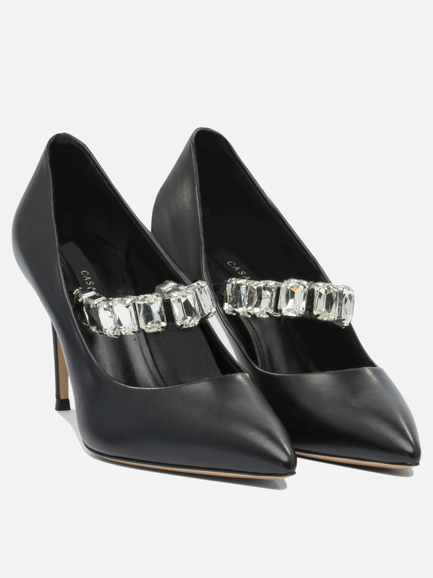 Pumps 100% leather - 100% leather  Black - Casadei Women | PDP | VIETTI Online Store | Zoom-Modal_2
