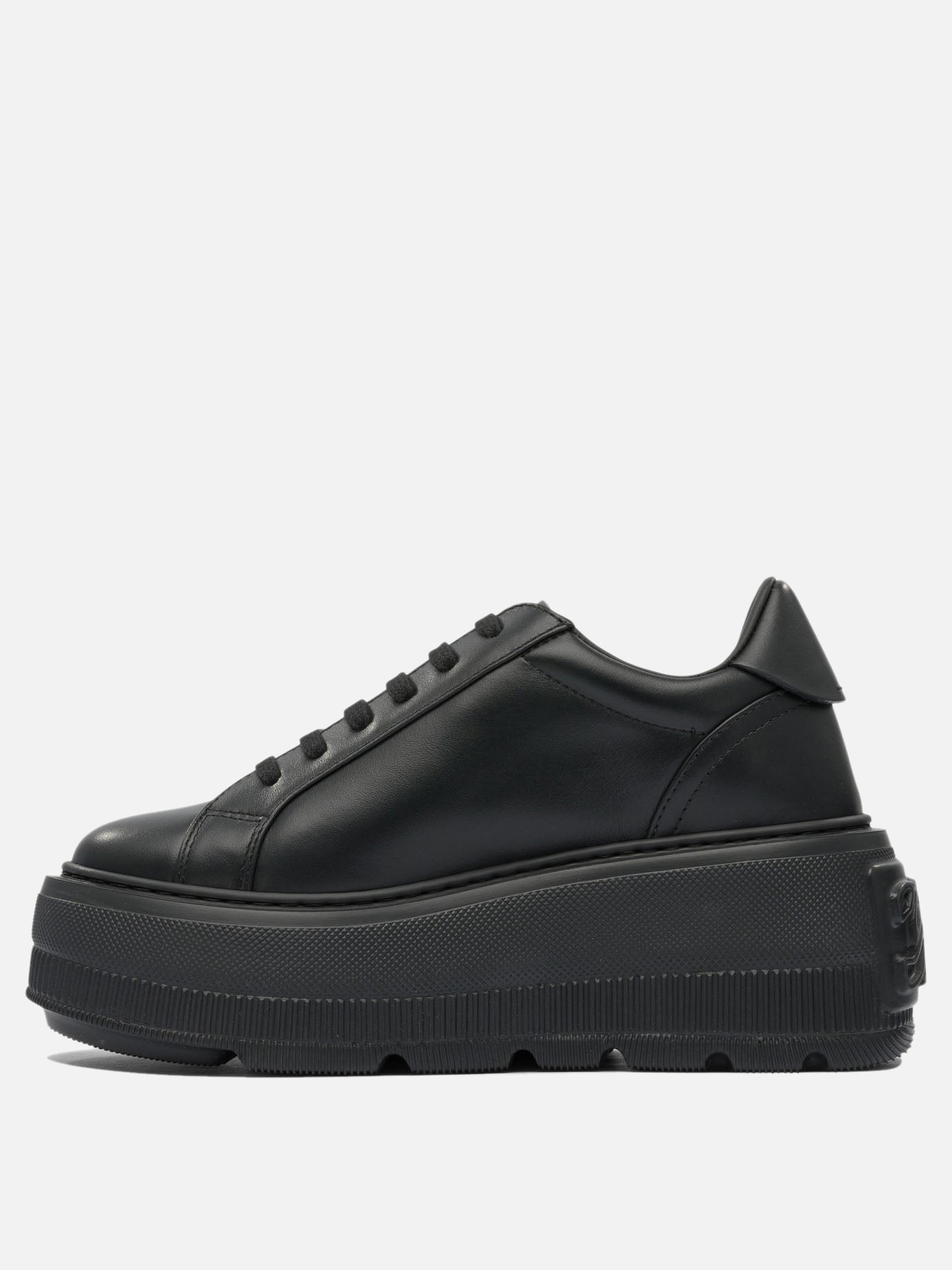 Low top sneakers 100% leather - 100% rubber  Black - Casadei Women | PDP | VIETTI Online Store | Zoom-Modal_3
