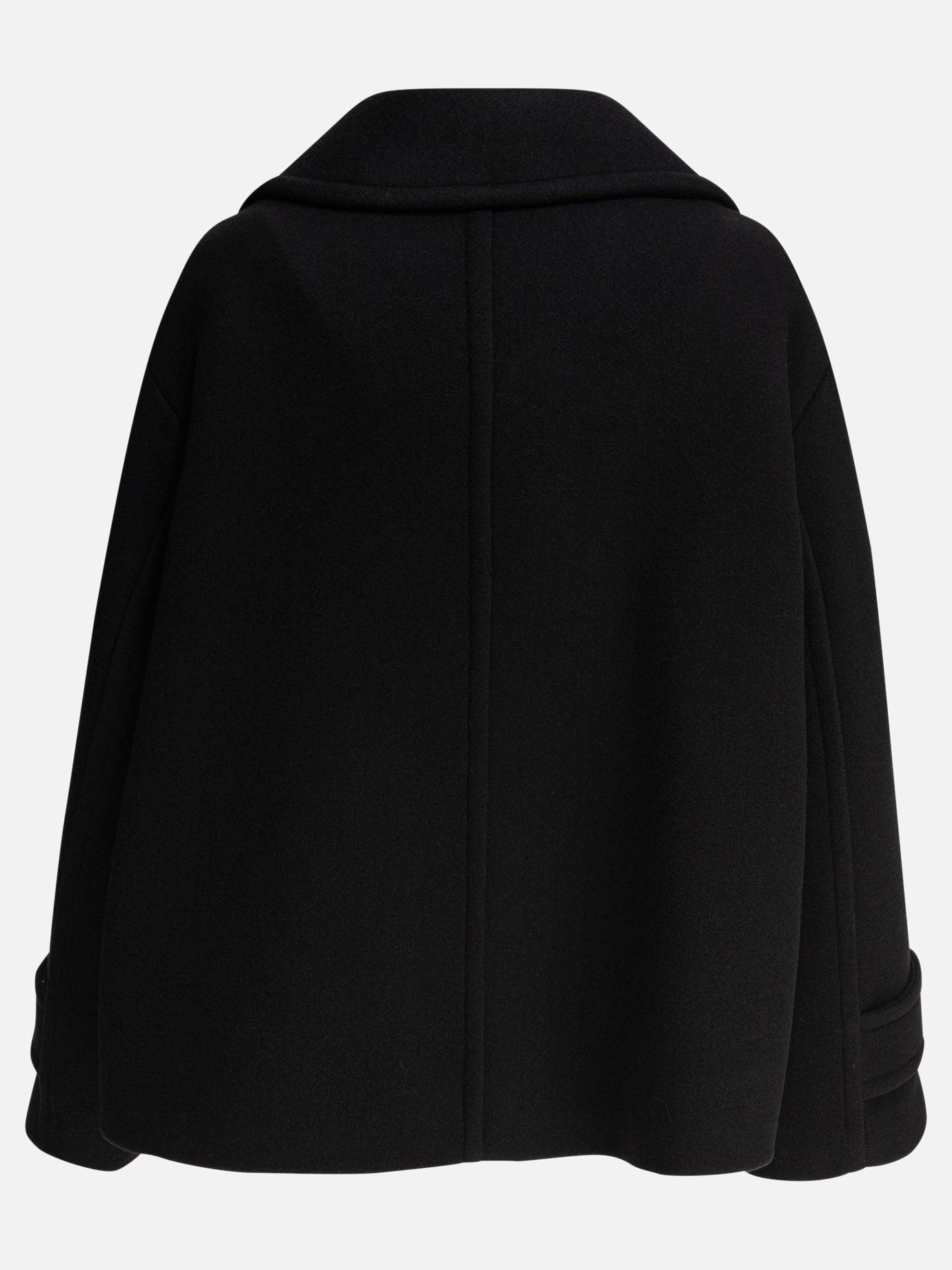 Chloé Short wool coat 11708354_36 Black thumbnail_2