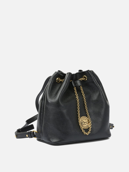 Casual backpacks 100% leather  Black - Chloé Women | PDP | VIETTI Online Store | 2
